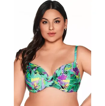 Dámské plavky PLAVKOVÁ PODPRSENKA SK 210 VIBRANT GREEN VIBRANT GREEN 75G