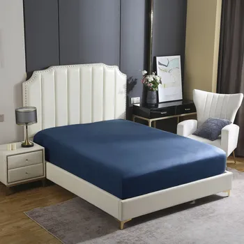 Prostěradlo Prostěradlo s gumou Spod Igły i Nitki bavlněný satén 180 x 200 cm