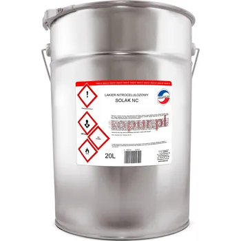 barva a nátěr na dřevo Nitro lak SOPUR solak NC 352550 lesklý 20L