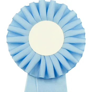 Kokarda jednořadá STANDARD, průměr 11 cm, sv.modrá