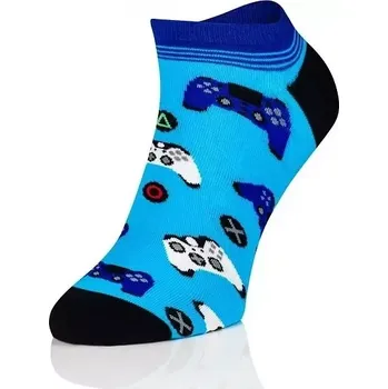 Pánské ponožky Vzorované ponožky Intenso 1849 Cotton 36-46 zelená 36-40