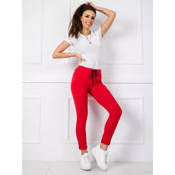 Dámská halenka Tepláky RV DR 5424.08X červená S