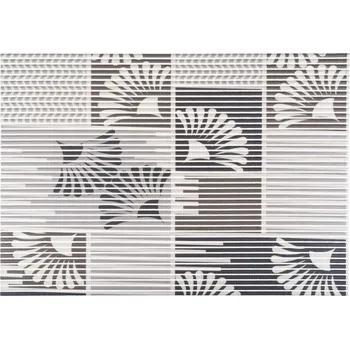 Koupelnová předložka Pěnová koupelnová předložka protiskluzová MARINO 65 x 45 cm, PVC pěna, vzor 17