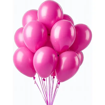 Balónek Sada balónků - růžové latexové balónky 30 cm 10 Ks