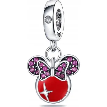 Přívěsek Přívěsek STŘÍBRO 925 Charms Disney Minnie Mouse