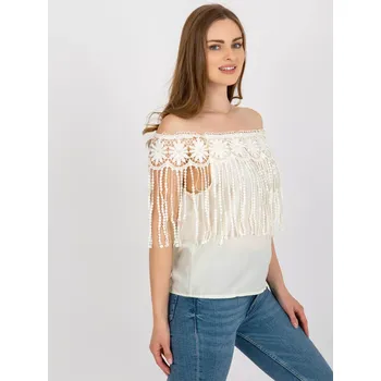 Dámská košile Halenka AT BZ 1801.87 světle béžová S/M