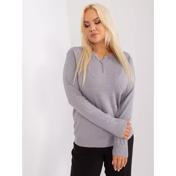 Dámský svetr PM SW PM 3897 jumper.06P šedá XL/XXL