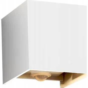 Nástěnné svítidlo Nástěnný reflektor čtvercový Klighten bílý