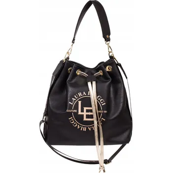 Kabelka Laura Biaggi kabelka typu vak eko kůže černá