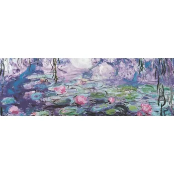 Puzzle Eurographics 1 dílek Puzzle 1000 Lekníny, Claude Monet, Panorama