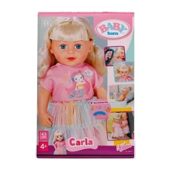 Panenka BABY born Carla, 43 cm TV