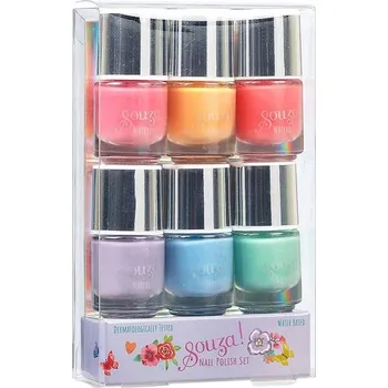 Lak na nehty Souza! Laky na nehty pro děti, sada 6 ks