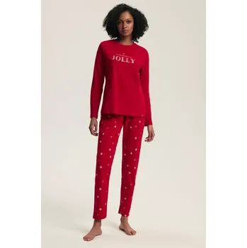 Pánské pyžamo DÁMSKÉ PYŽAMO DOTIE 43718 AW25 Červená XL