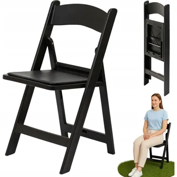 Zahradní Bankietowo židle plast černá