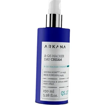 Pleťový krém Arkana A-QS Hacker Day Cream Denní krém regulující kožní mikrobiom 150 Ml