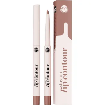 Tužka na rty BELL Stay-On Lip Contour Konturka na rty 03 Toffee Brown 0.26 g