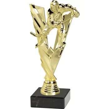 Plaketa zlatá - hokejista 21 cm