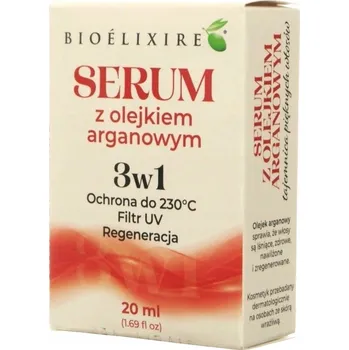 Vlasová regenerace Bioelixire arganový olej s UV filtrem, sérum 20 ml