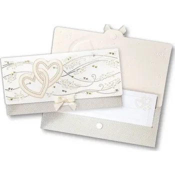 Kancelář Obálka na peníze s kartičkou - svatební - 83-6013