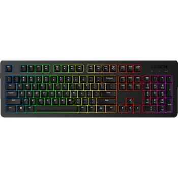 Klávesnice Herní klávesnice Lenovo Legion K310 RGB USB - Černá, Membránová