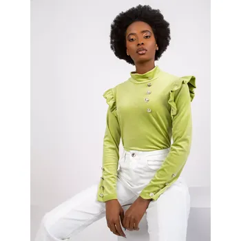 Dámská košile Halenka DHJ BZ 6533A.44P vápno jedna velikost