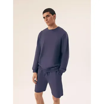 Pyžamo Henderson 42796 dlouhé/r Původ M-2XL ocelově modrá XXL