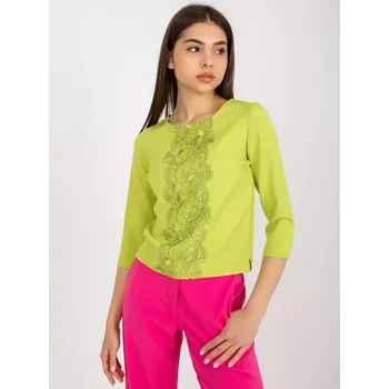 Dámská košile Halenka LK BZ 506522.07 vápno 40