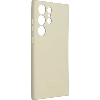 Pouzdro na mobilní telefon Zadní Kryt pro Samsung Galaxy S23 Ultra béžový