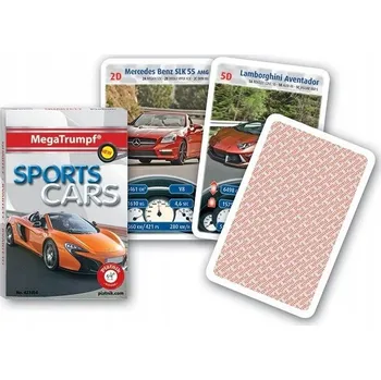 Desková hra Stolní hra Kvarteto Auta sportovní Piatnik