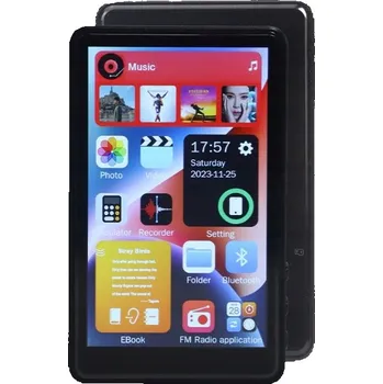 MP4 přehrávač NiNE M1 MP3 černý 16 GB