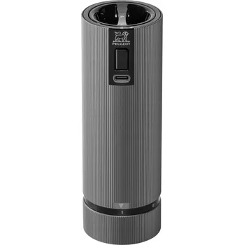 Kuchyňský mlýnek Elektrický mlýnek Peugeot kovový šedý