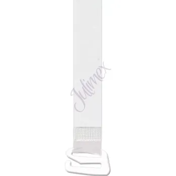 Těhotenská móda Silikonová ramínka, kov, 14 mm transparentní 14mm