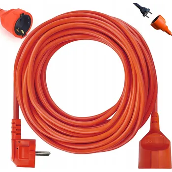 Napájecí kabel Prodlužovací Kabel Stavební/Zahradní 3 x 0,75 30m Silný s certifikací CE