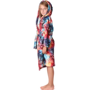 Dívčí župan Dětský župan Fenix s kapucí - Vestis dětské č. 116