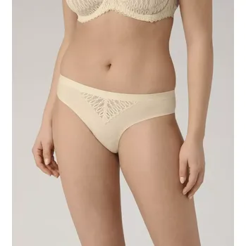 Dámské spodní prádlo Dámské kalhotky Aura Spotlight Brazilian krémové - Triumph YELLOW 42