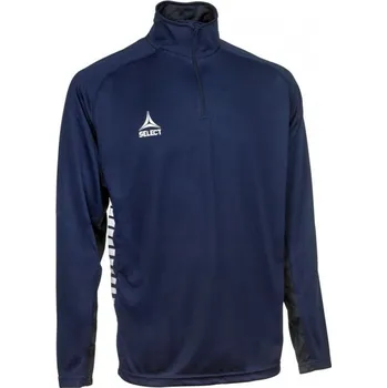 Pánská mikina Tmavě modrá tréninková fotbalová Mikina SELECT Spain se zipem - XL
