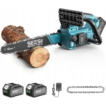 Motorová pila SEESII M12Ace Akumulátorová řetězová pila 12'' 1200W bezuhlíková sada