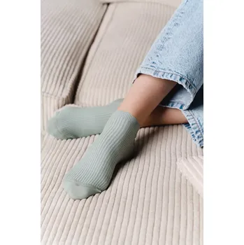 Steven ponožky art.137 pruhované dámské 35-40 tmavě modrá 35-37