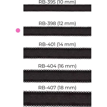 Vložka do podprsenky Ramínka k podprsence Julimex 12mm RB 397,398 bílá 12 mm