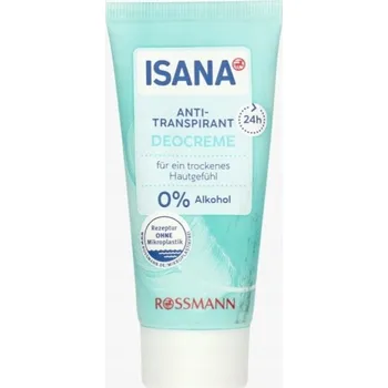 ISANA ANTIPERSPIRANT KRÉM pro CITLIVOU PLEŤ BEZ ALKOHOLU