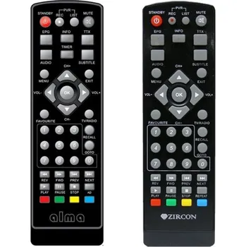 ZIRCON T-HD - originální dálkový ovladač