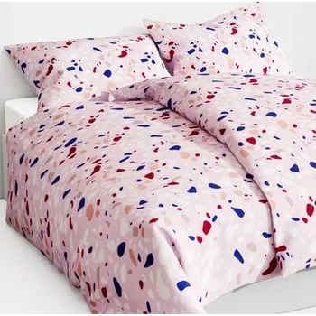 Povlečení POVLEČENÍ BAVLNA SADA 160x200 + 2 POVLEČENÍ NA POLŠTÁŘ 70x80 CM OBOUSTRANNÉ SILNÉ