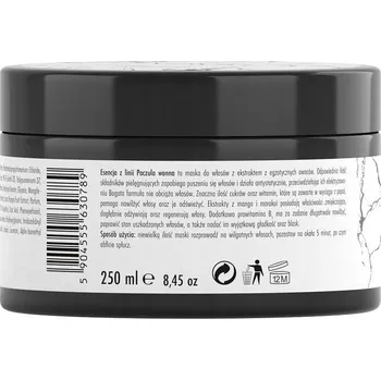 Vlasová regenerace WIERZBICKI & SCHMIDT Maska na vlasy Pačuli a Keratin