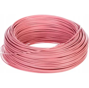 elektrický kabel Instalační kabel H05V-K 1 růžový 4510083 /100m/