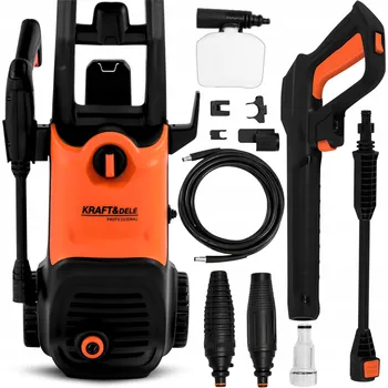 Vysokotlaký čistič VYSOKOTLAKÝ ČISTIČ SAMOSACÍ 220 BARŮ VÝKONNÝ 2900W SADA TRYSKEK PRO ZAHRADU