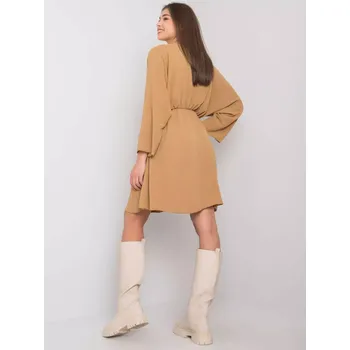 Dámské šaty Šaty DHJ SK 11981B.19 tmavě lila jedna velikost