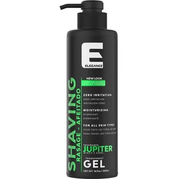 Elegance Jupiter transparentní gel na holení 500 ml