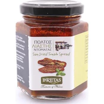 Bretas Pasta ze sušených rajčat v oleji (190g)