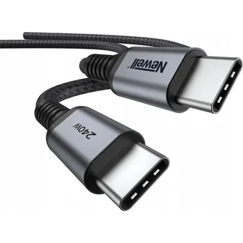 Datový kabel Kabel Newell USB-C - USB-C 240 W - 2 m, grafitový