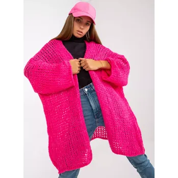 Dámský svetr Dámský svetr TW SW BI M2202 fluo růžový jedna velikost